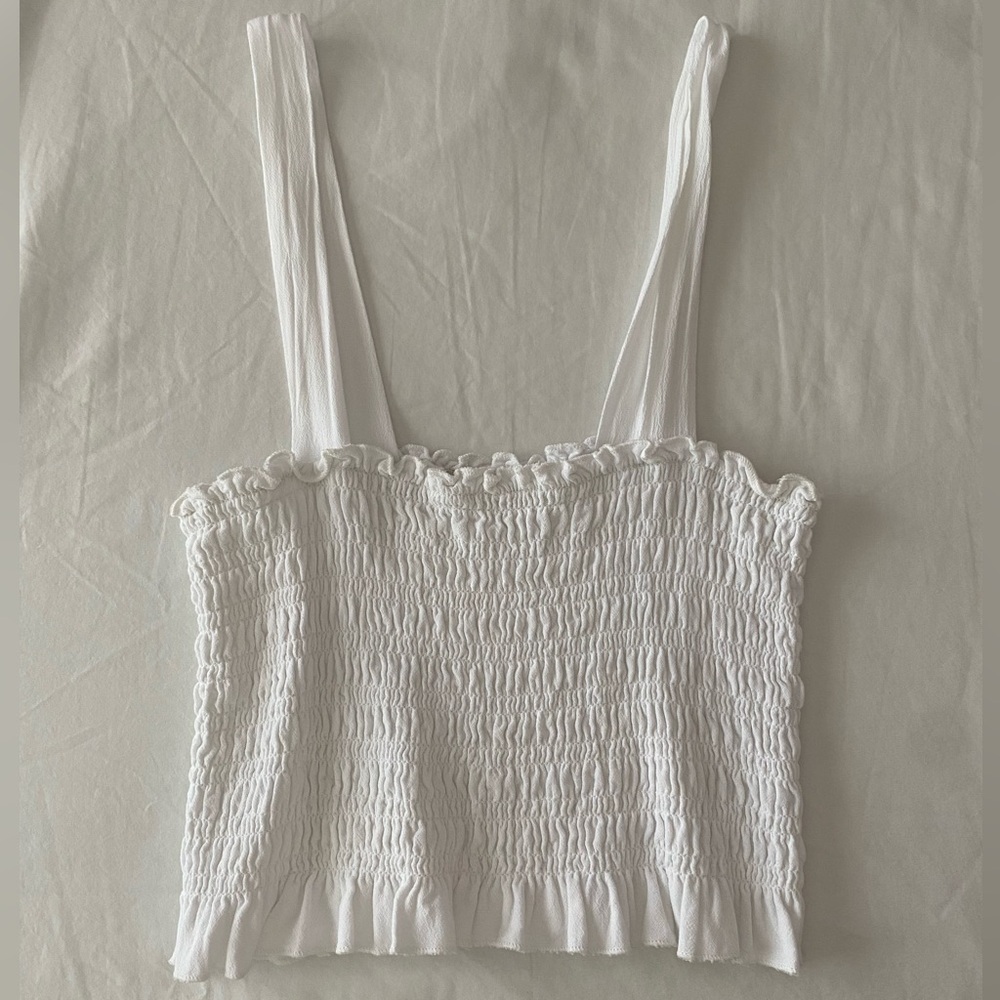 Pacsun LA Hearts smocked tank top